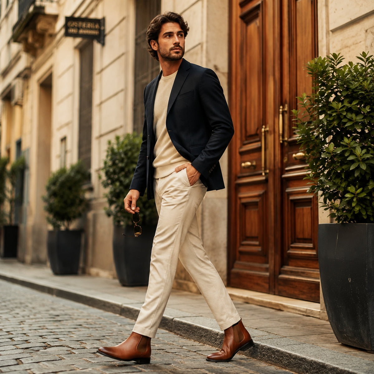 Noble Chaussure Bottine Homme Daim Bottines Daim Camel Homme