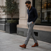 Noble Chaussure Bottine Homme Daim Bottines Daim Homme Marron