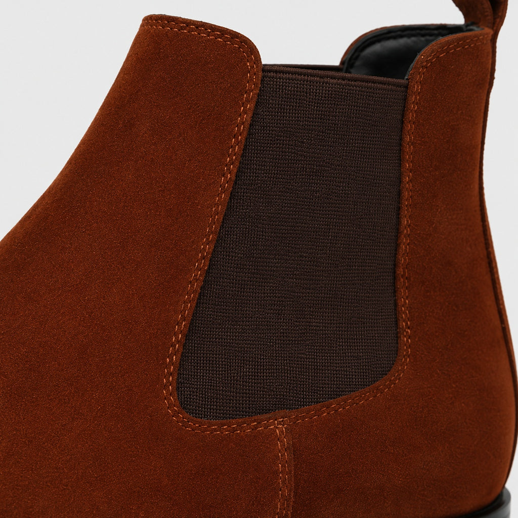 Noble Chaussure Bottine Homme Daim Bottines Daim Homme Marron