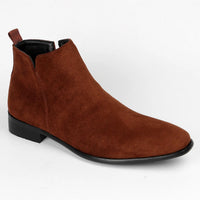 Noble Chaussure Bottine Homme Daim Bottines Daim Homme Marron