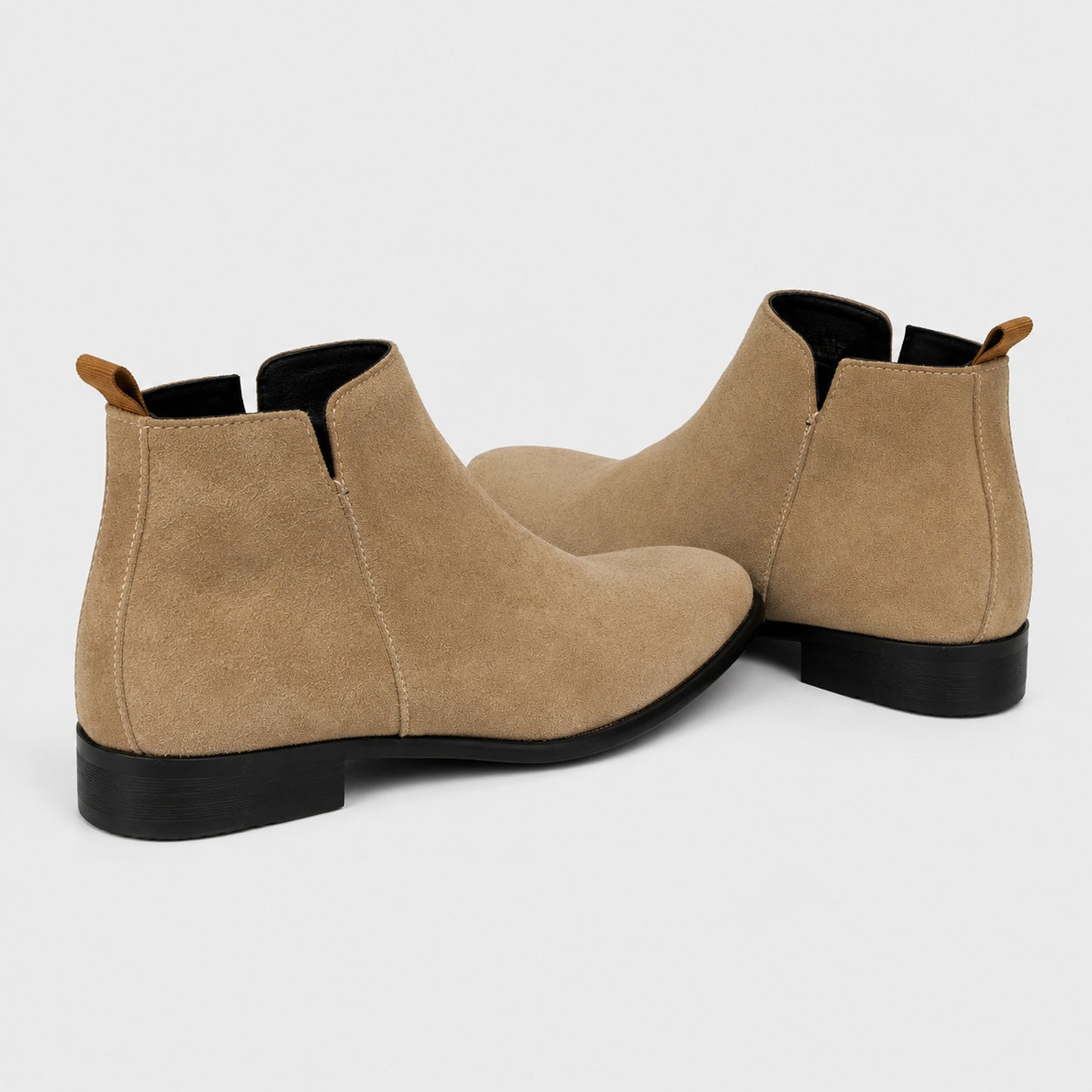 Noble Chaussure Bottine Homme Daim Bottines En Daim Beige Homme
