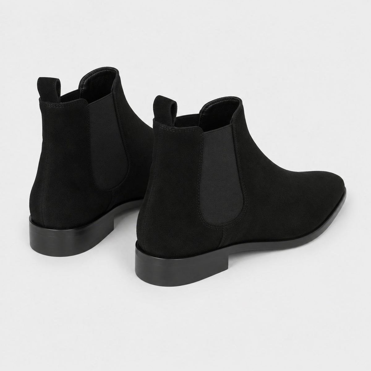 Noble Chaussure Bottine Homme Daim Bottines En Daim Noir Homme