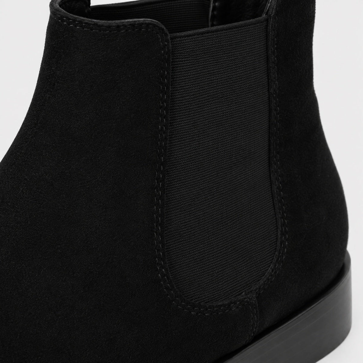 Noble Chaussure Bottine Homme Daim Bottines En Daim Noir Homme