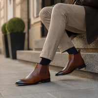 Noble Chaussure Bottine Homme Daim Bottines Homme Camel Daim