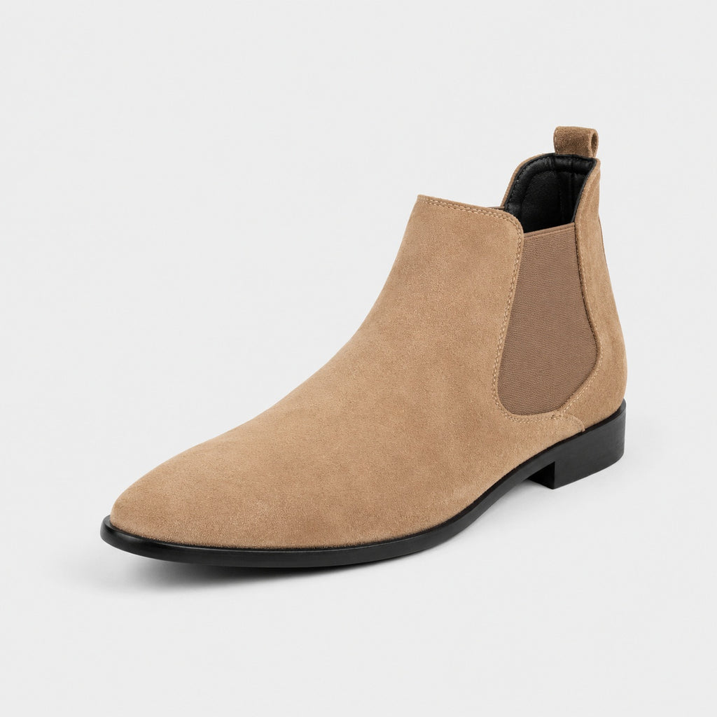Noble Chaussure Bottine Homme Daim Bottines Homme Daim Beige