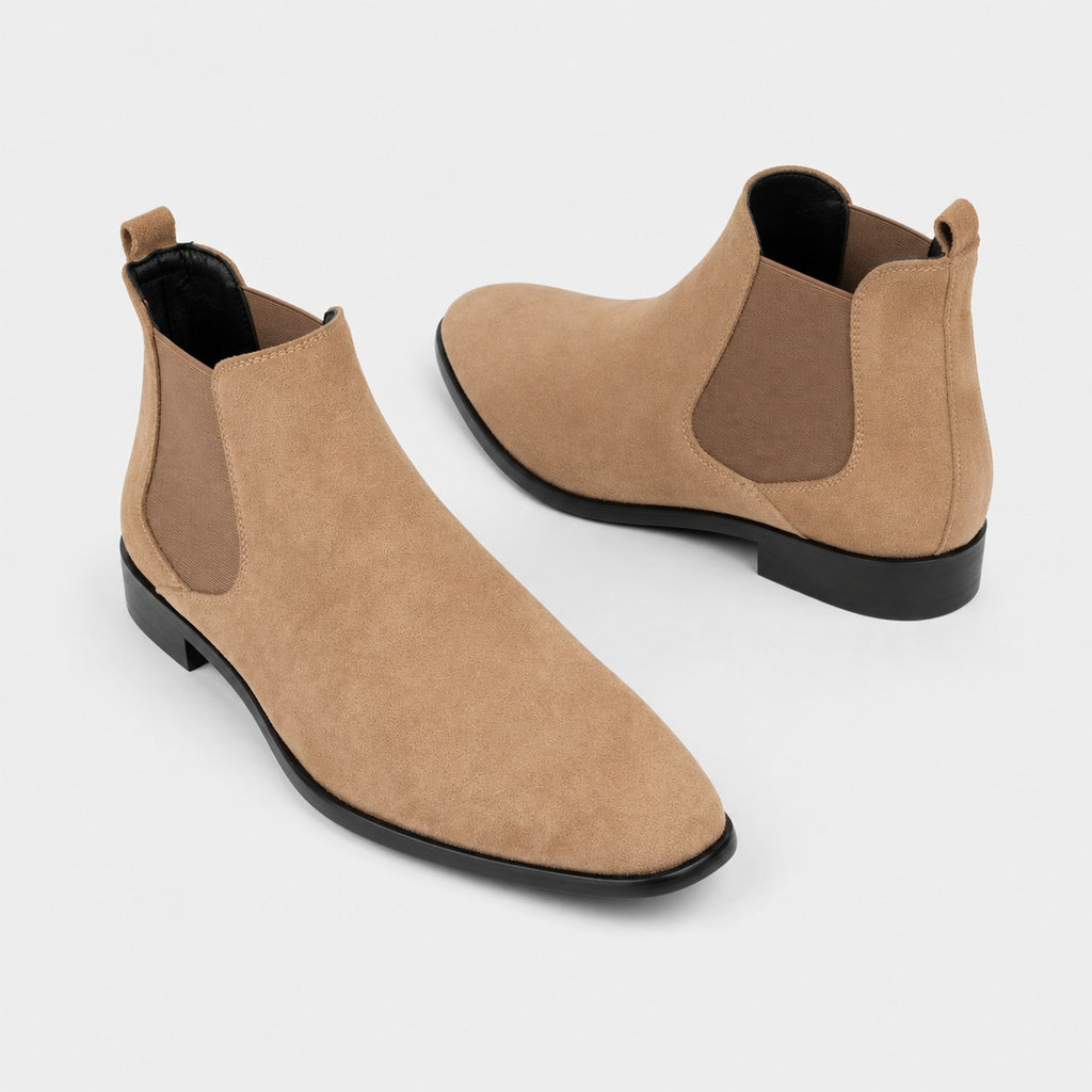 Noble Chaussure Bottine Homme Daim Bottines Homme Daim Beige