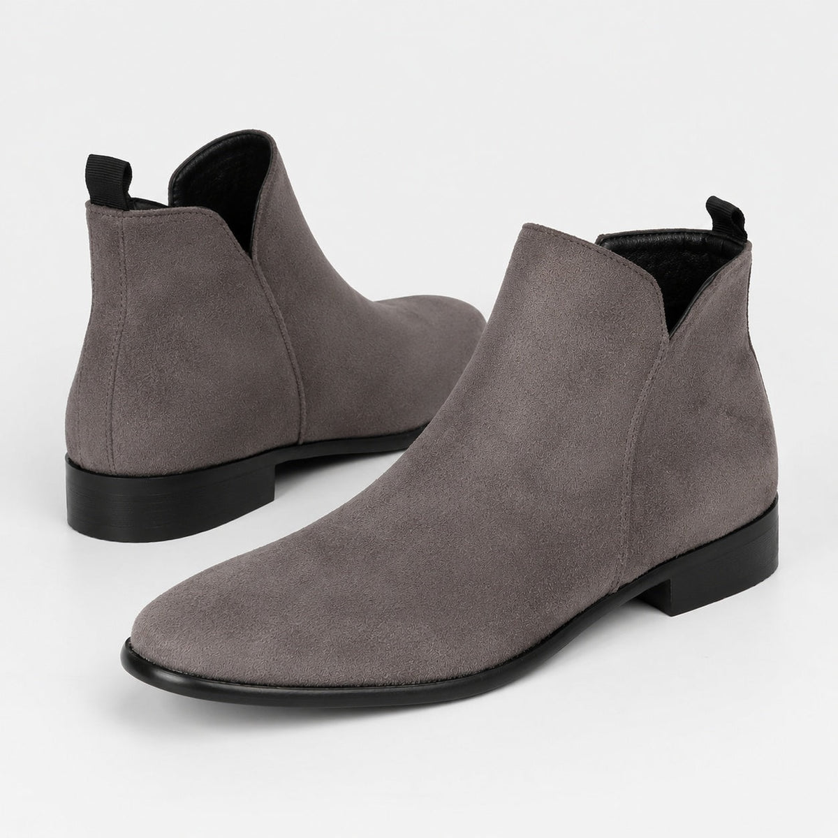 Noble Chaussure Bottine Homme Daim Bottines Homme Daim Gris