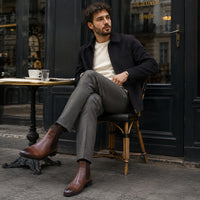Noble Chaussure Bottine Homme Marron Bottines Marrons Homme