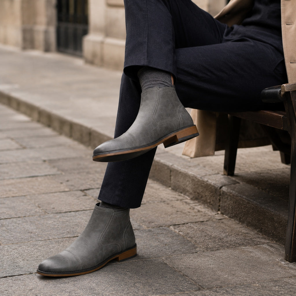 Noble Chaussure Bottine Homme Zip Bottine Homme Avec Zip
