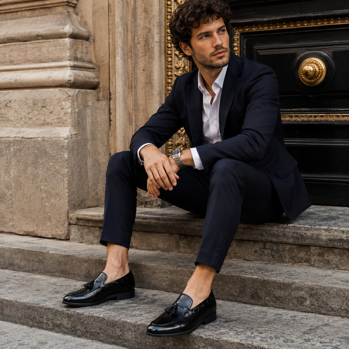 Noble Chaussure Mocassin Homme À Gland Mocassin Homme À Gland