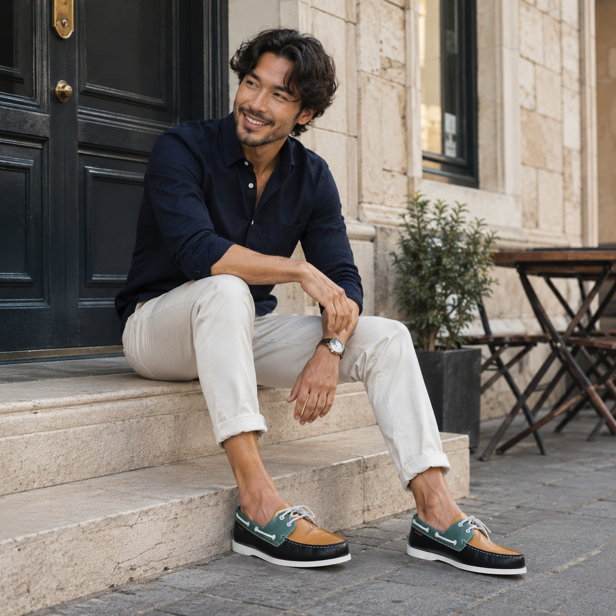 Noble Chaussure Mocassin Homme Bateau Mocassin Bateau Homme En Cuir