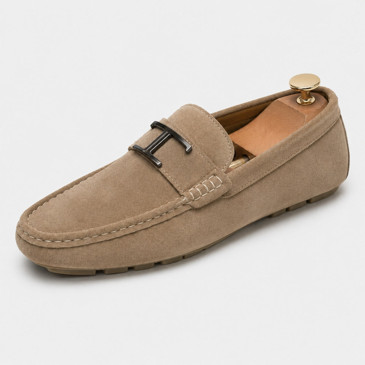 Noble Chaussure Mocassin Homme Beige Mocassins Beige Pour Homme