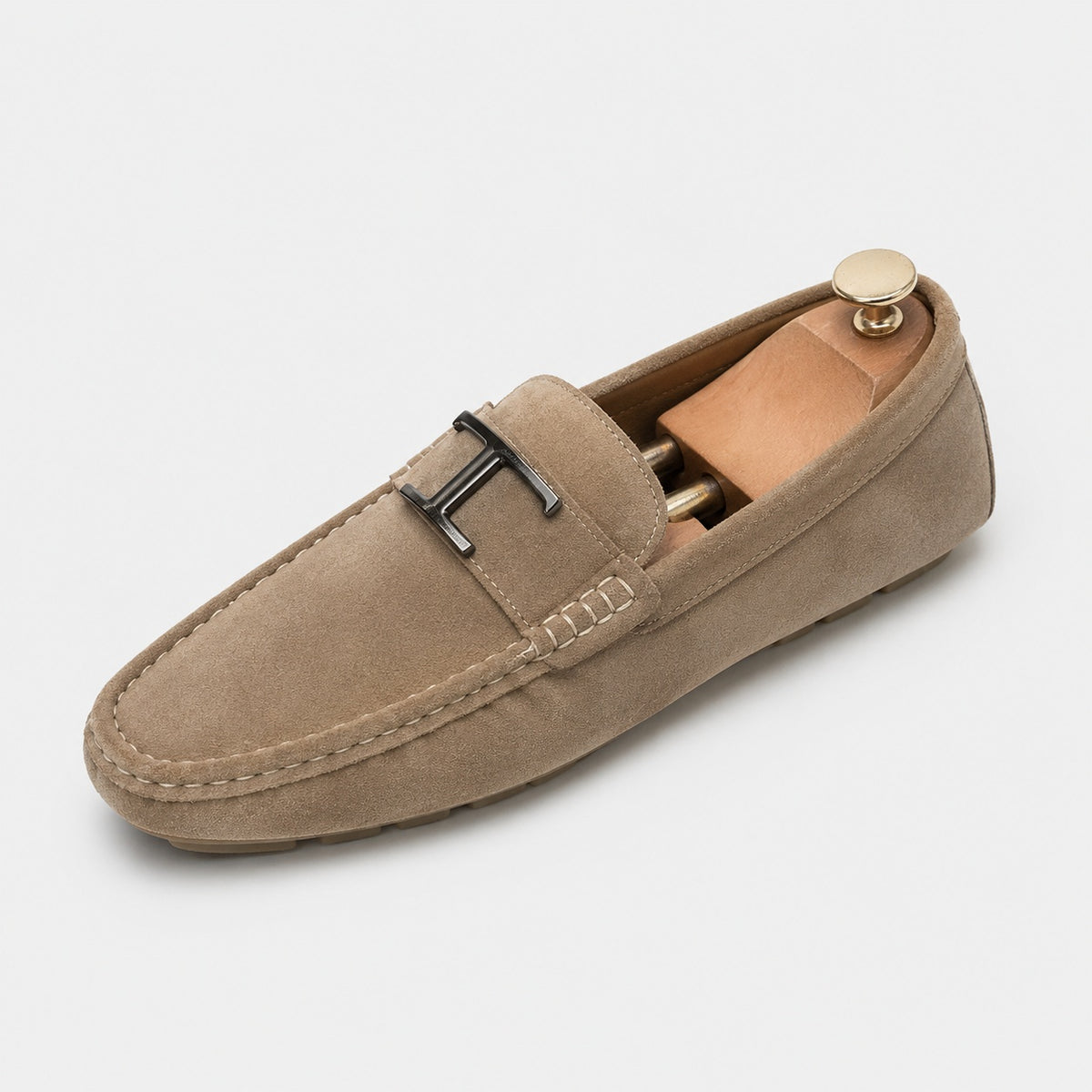 Noble Chaussure Mocassin Homme Beige Mocassins Beige Pour Homme