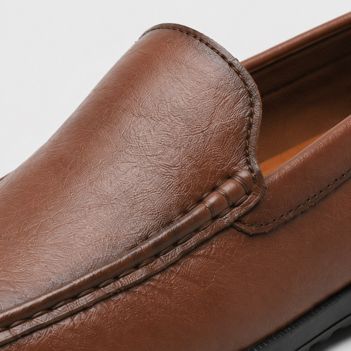Noble Chaussure Mocassin Homme Cuir Mocassin En Cuir Véritable Marron Pour Bateau Homme