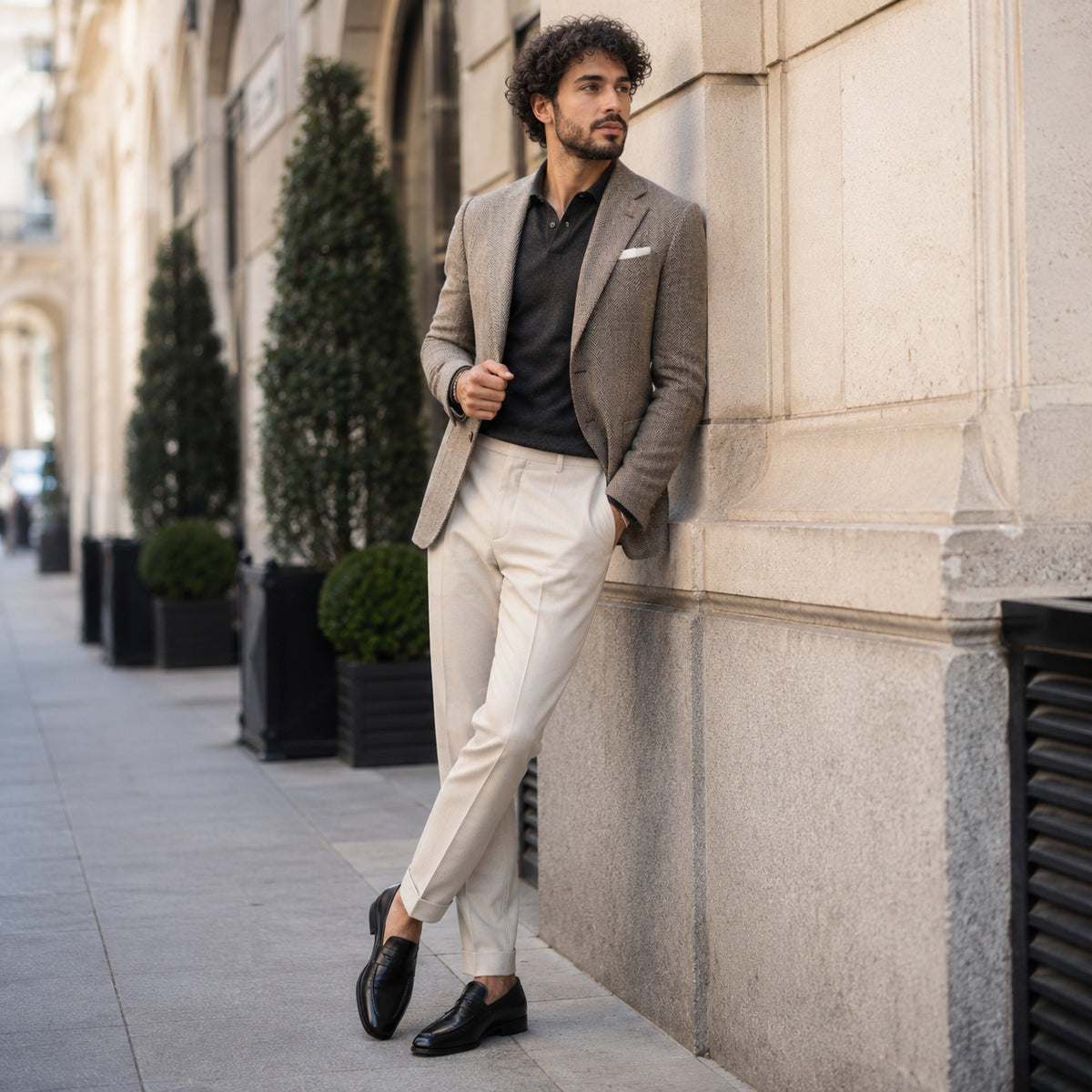 Noble Chaussure Mocassin Homme Cuir Mocassin En Cuir Vernis Noir Talon Homme