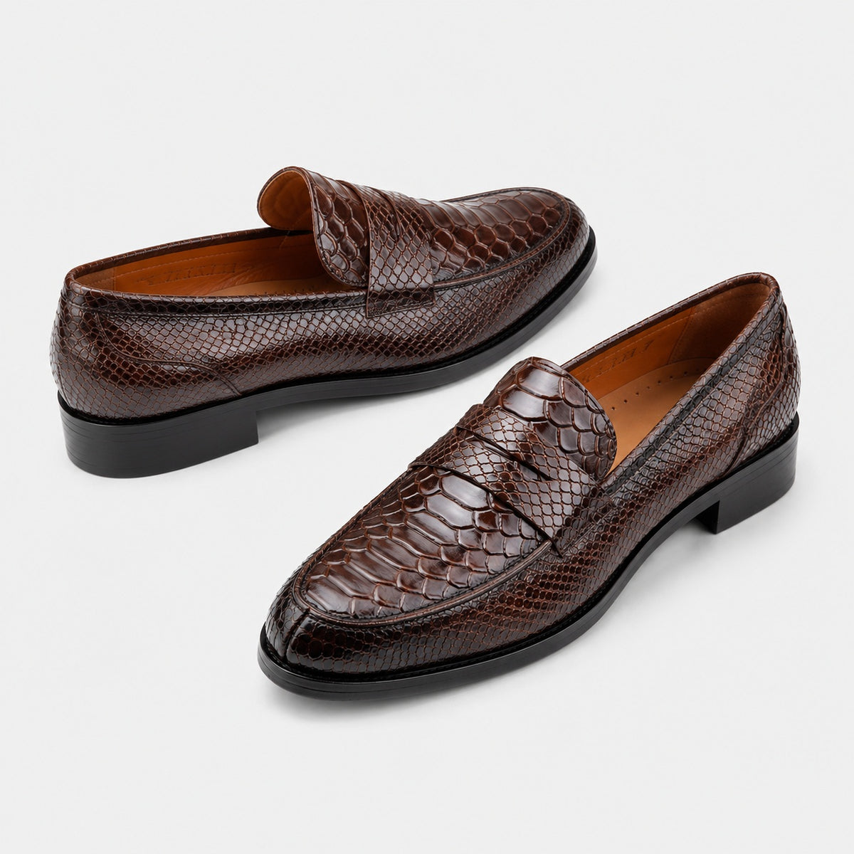 Noble Chaussure Mocassin Homme Cuir Mocassin Homme Crocodile