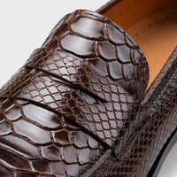 Noble Chaussure Mocassin Homme Cuir Mocassin Homme Crocodile