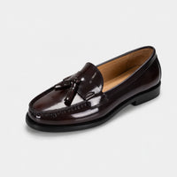 Noble Chaussure Mocassin Homme Cuir Mocassin Homme Cuir Marron Vernis À Talon