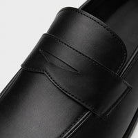 Noble Chaussure Mocassin Homme Cuir Mocassin Homme Cuir Noir Talon