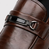 Noble Chaussure Mocassin Homme Cuir Mocassin Marron Homme Cuir