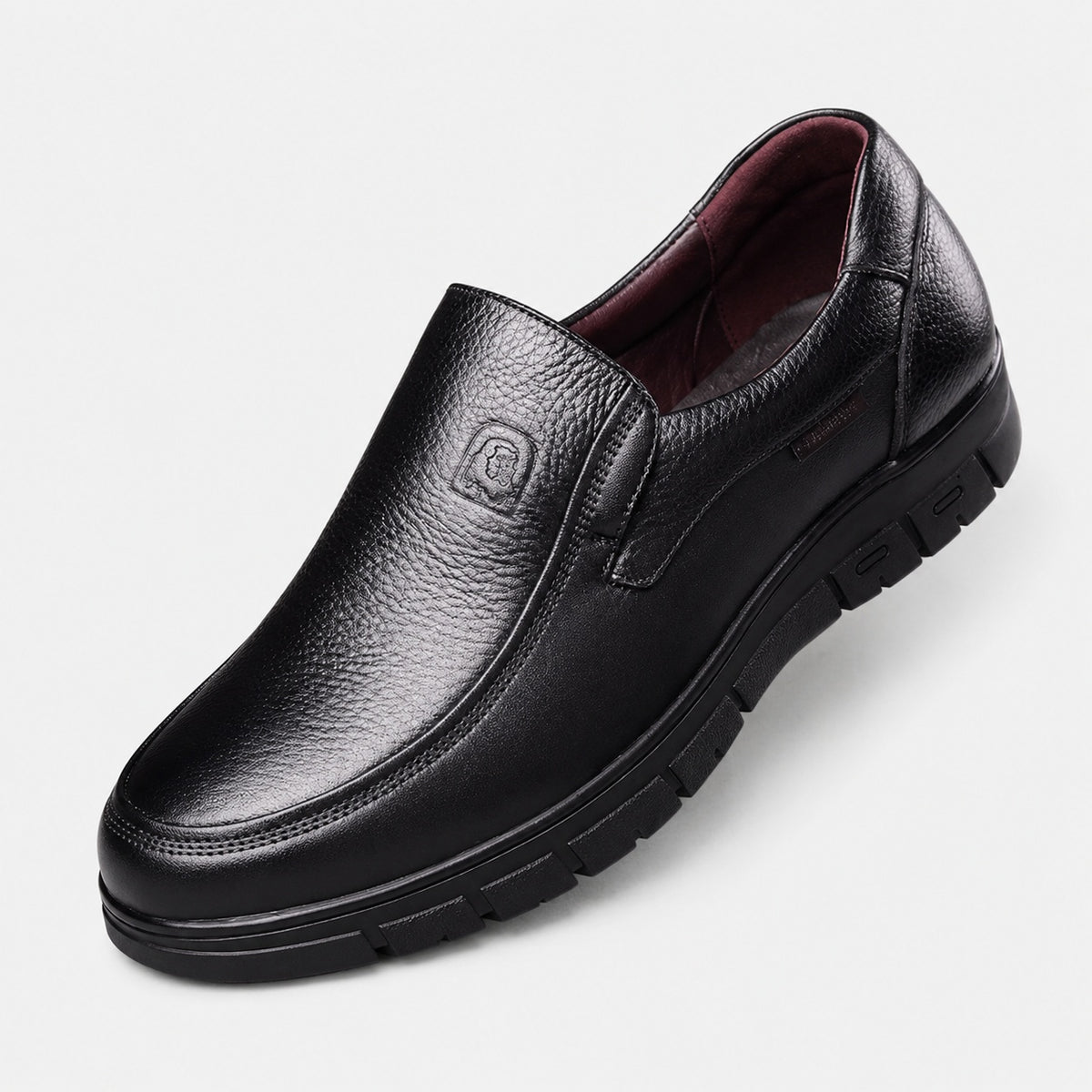 Noble Chaussure Mocassin Homme Cuir Souple Mocassins Homme Cuir Souple Noir