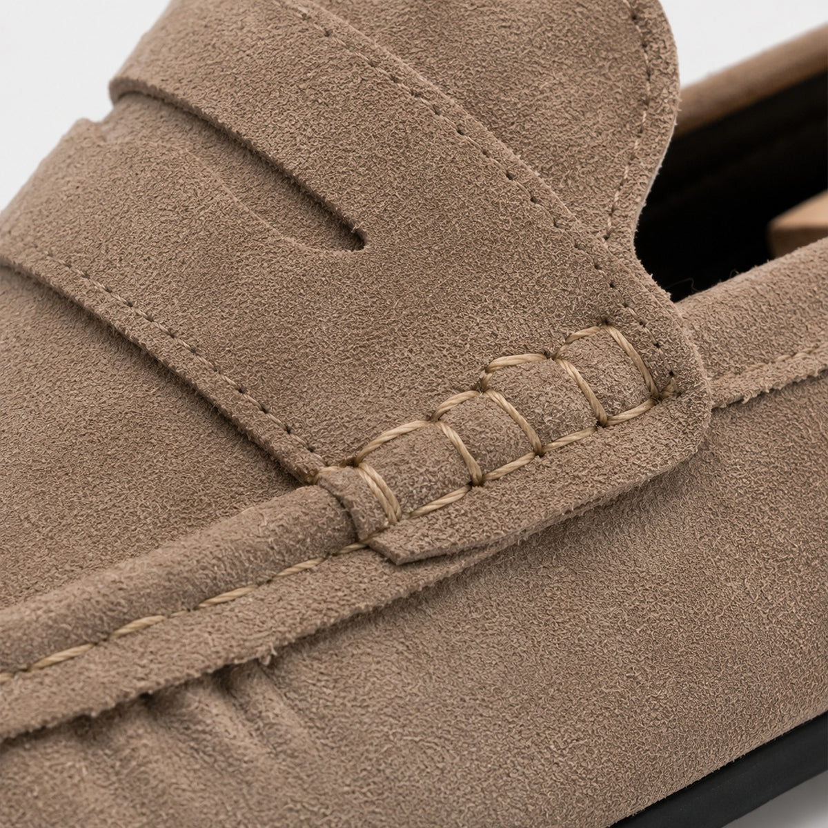Noble Chaussure Mocassin Homme Daim Mocassin Beige Daim Homme