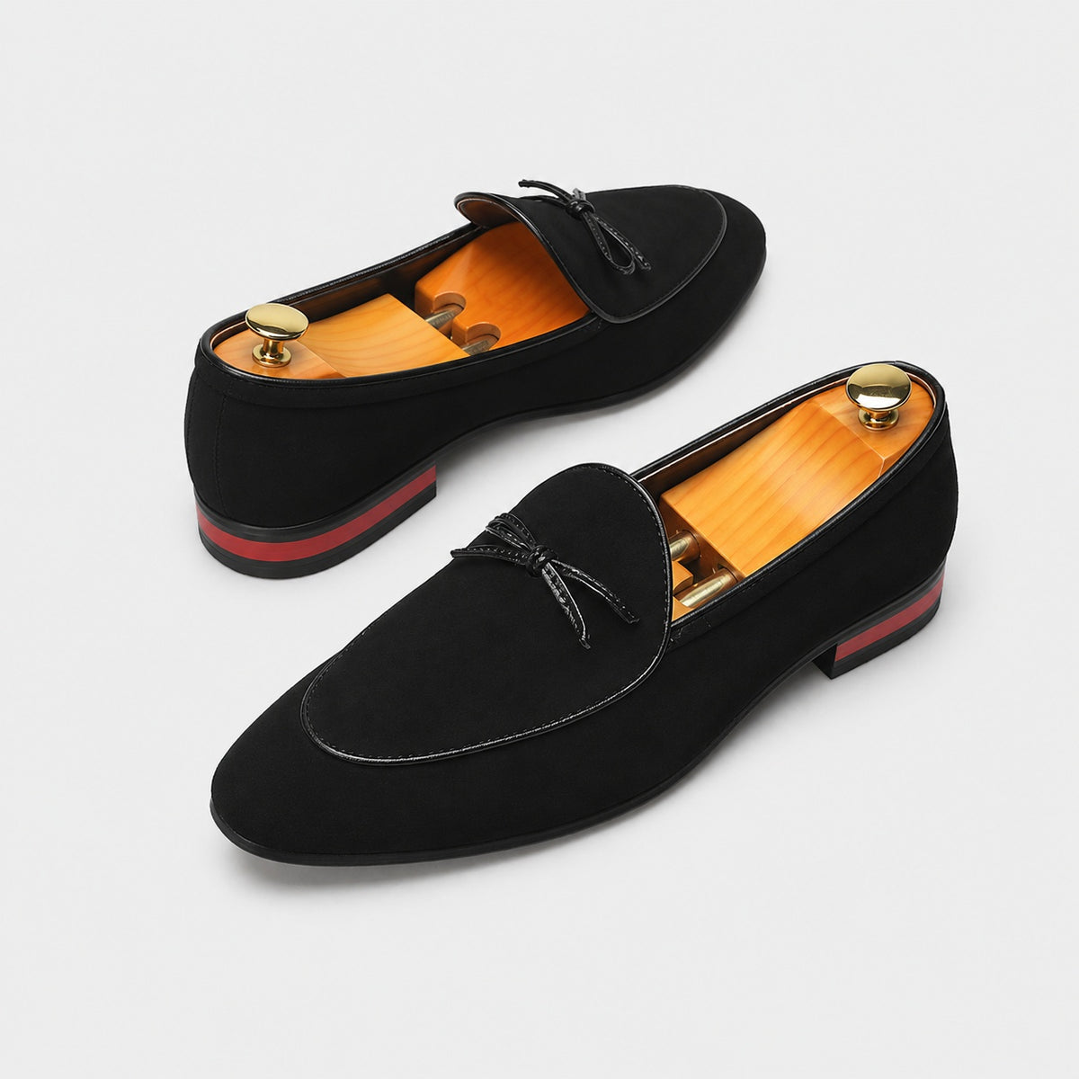 Noble Chaussure Mocassin Homme Daim Mocassin Daim Lacet