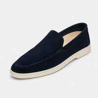Noble Chaussure Mocassin Homme Daim Mocassin Homme Daim Bleu