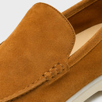 Noble Chaussure Mocassin Homme Daim Mocassin Homme Daim Marron