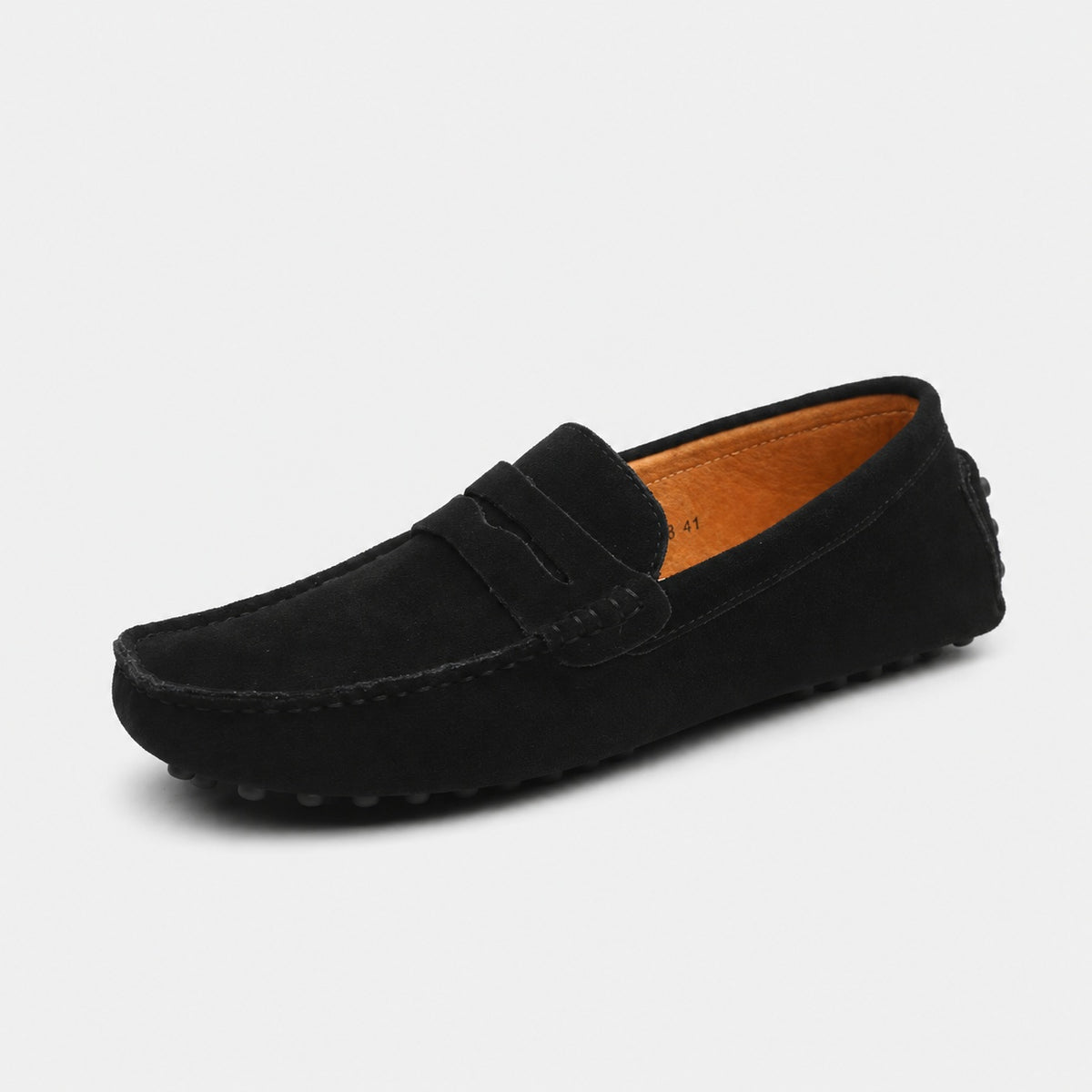 Noble Chaussure Mocassin Homme Daim Mocassin Homme Daim Noir