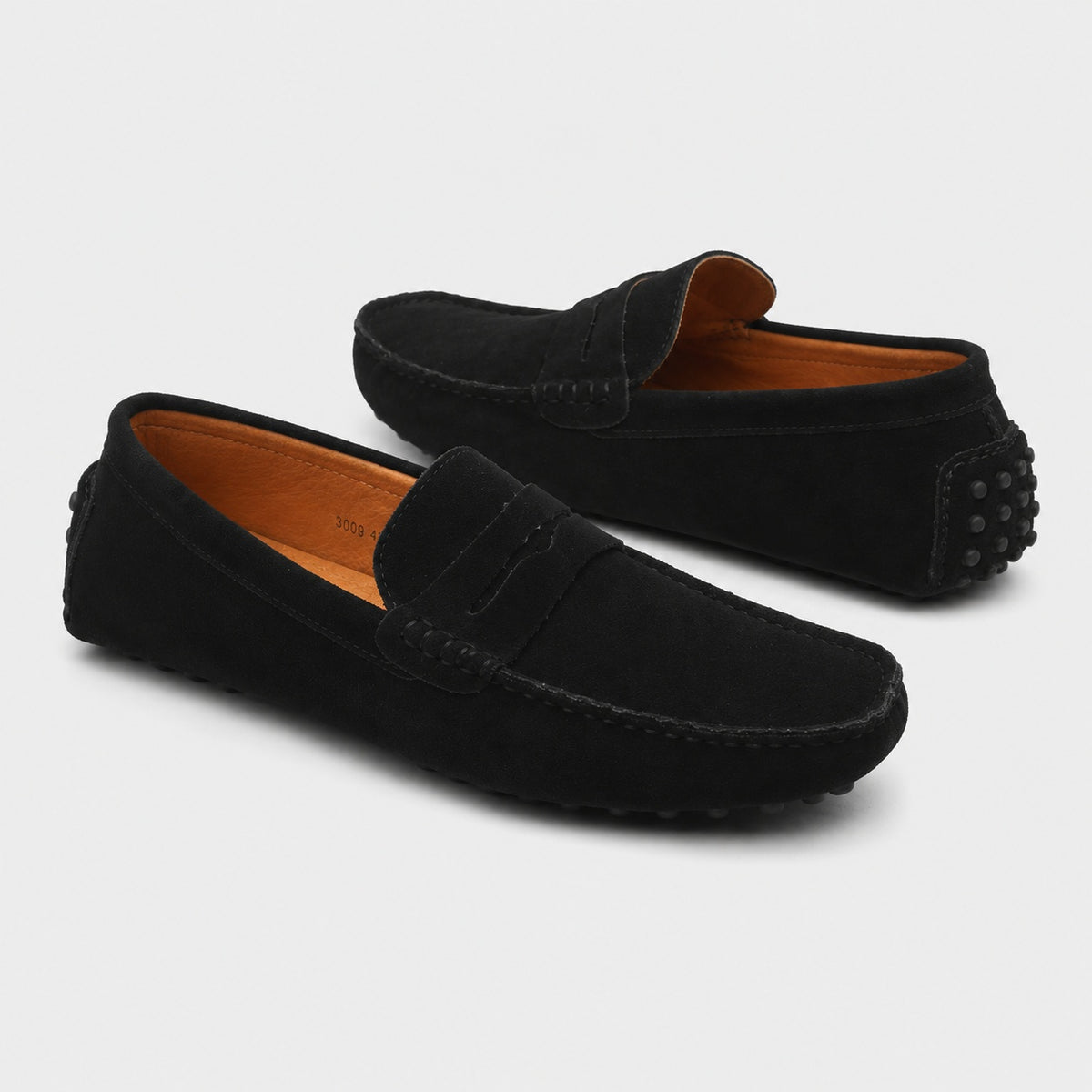 Noble Chaussure Mocassin Homme Daim Mocassin Homme Daim Noir