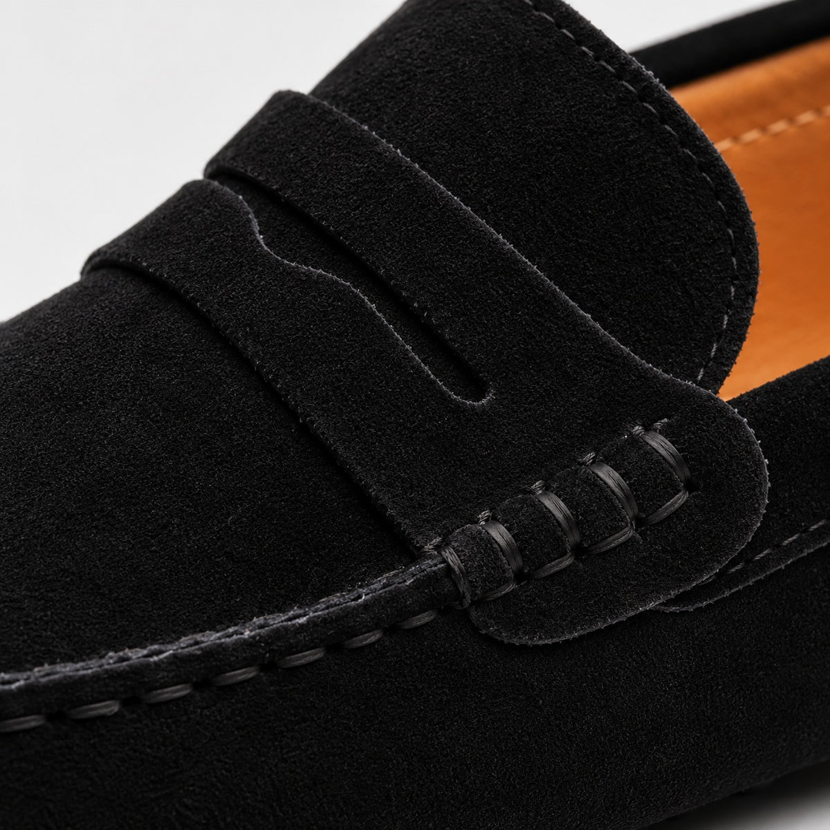 Noble Chaussure Mocassin Homme Daim Mocassin Homme Daim Noir