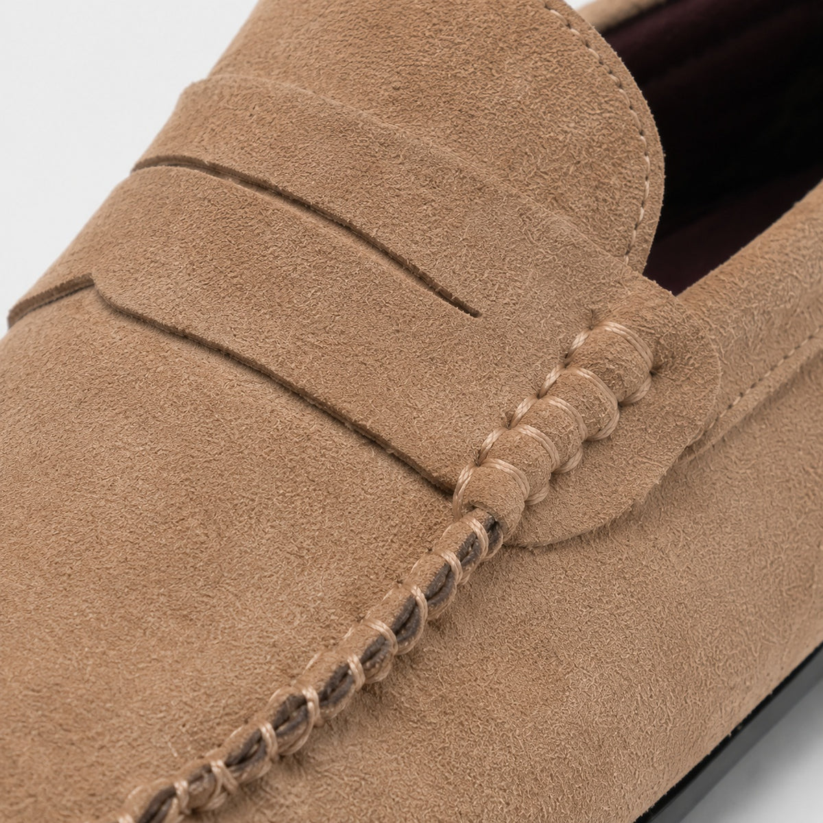 Noble Chaussure Mocassin Homme Daim Mocassin Homme Marron En Daim Décontracté