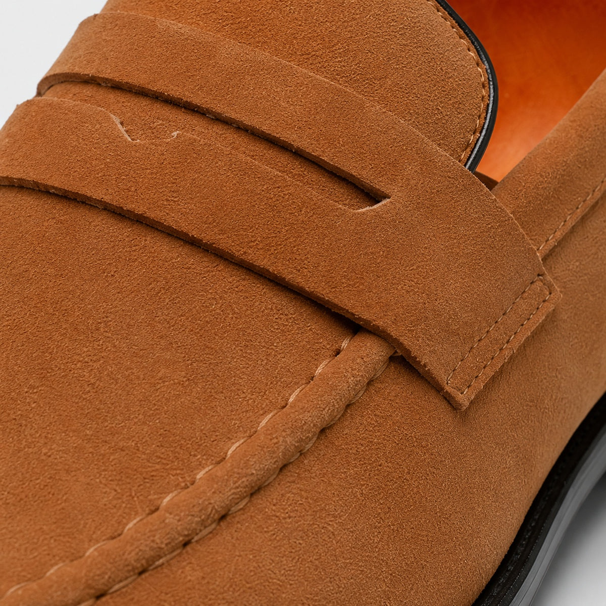 Noble Chaussure Mocassin Homme Daim Mocassins Homme Marron En Daim Classique