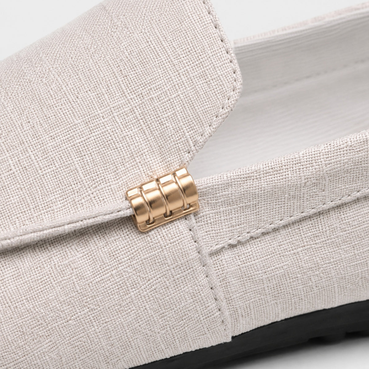 Noble Chaussure Mocassin Homme En Toile Mocassin Homme Beige Confortable