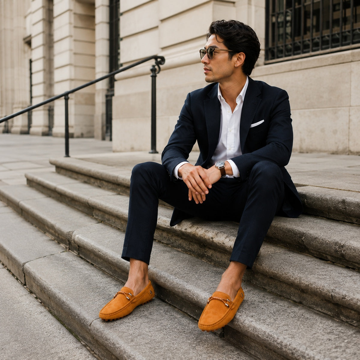 Noble Chaussure Mocassin Homme Marron Mocassin Marron Luxe