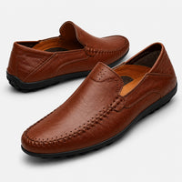 Noble Chaussure Mocassin Homme Marron Mocassins Orthopédiques Pour Homme