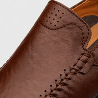Noble Chaussure Mocassin Homme Marron Mocassins Orthopédiques Pour Homme