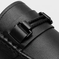 Noble Chaussure Mocassin Homme Noir Chausson Mocassin Mule Ouvert Noir