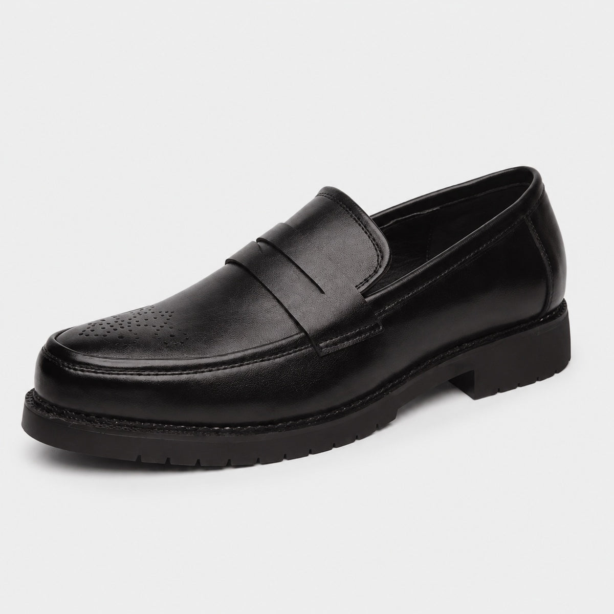 Noble Chaussure Mocassin Homme Noir Mocassin Homme Luxe Noir
