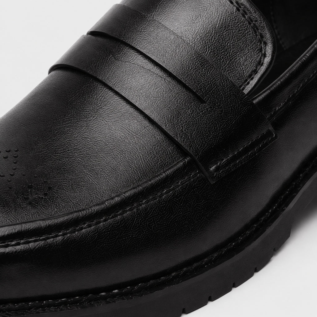 Noble Chaussure Mocassin Homme Noir Mocassin Homme Luxe Noir