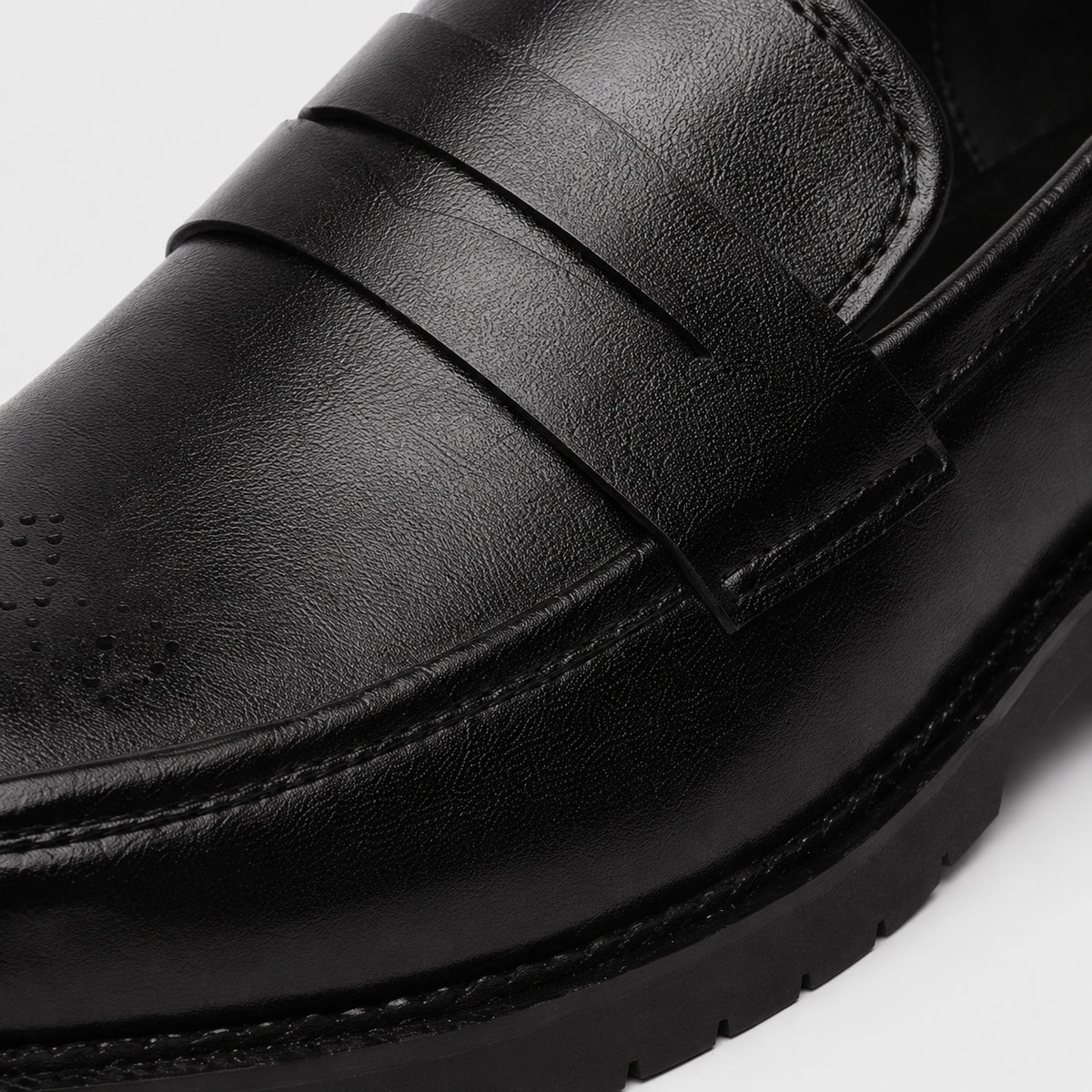 Noble Chaussure Mocassin Homme Noir Mocassin Homme Luxe Noir