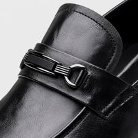 Noble Chaussure Mocassin Homme Noir Mocassin Homme Noir Brillant