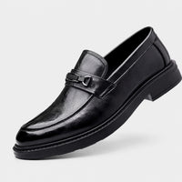 Noble Chaussure Mocassin Homme Noir Mocassin Homme Noir Brillant
