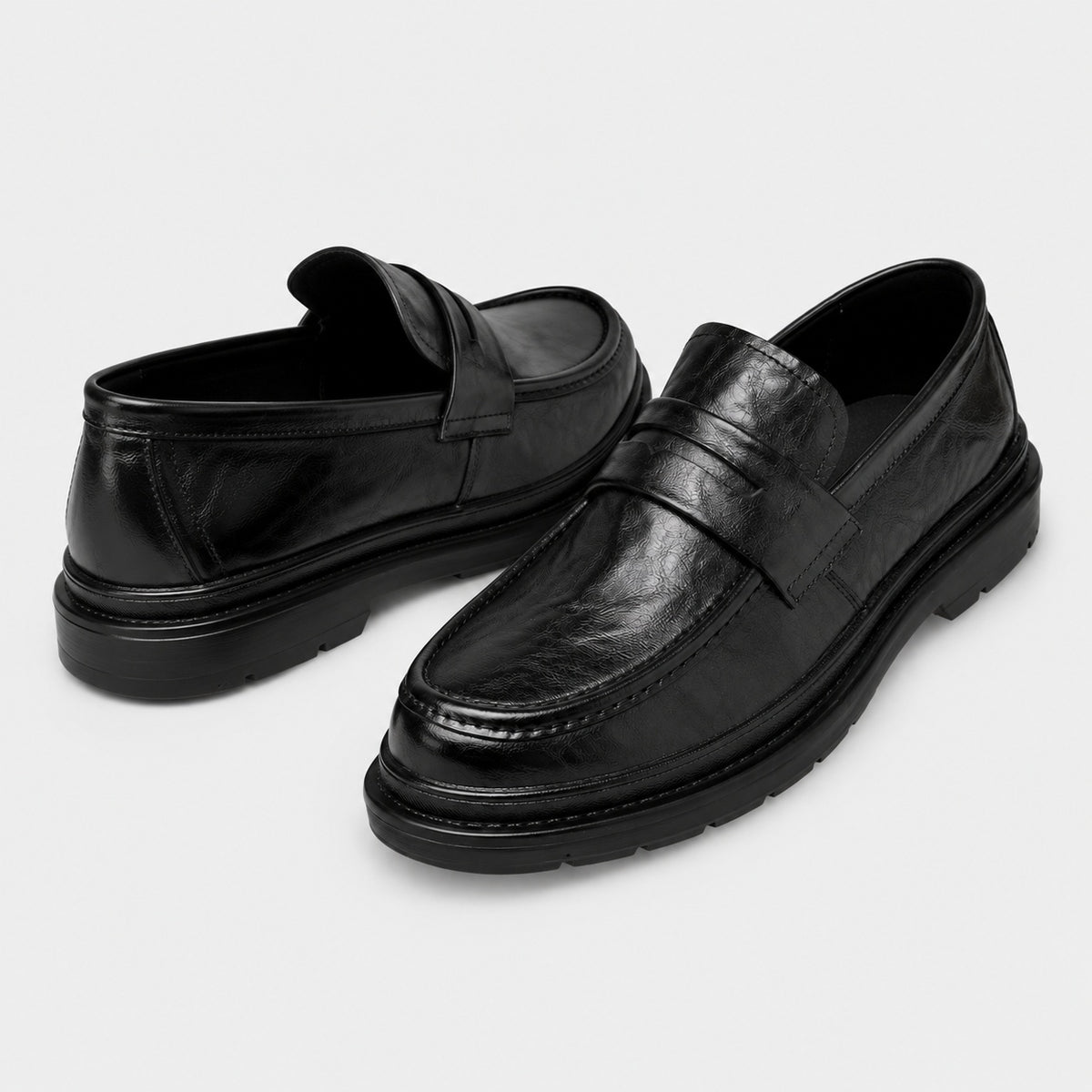 Noble Chaussure Mocassin Homme Noir Mocassin Noir Homme Luxe