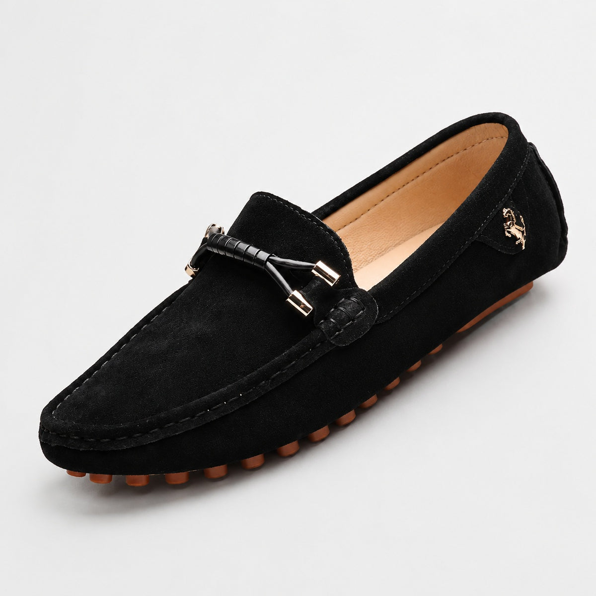 Noble Chaussure Mocassin Homme Noir Mocassin Noir Luxe