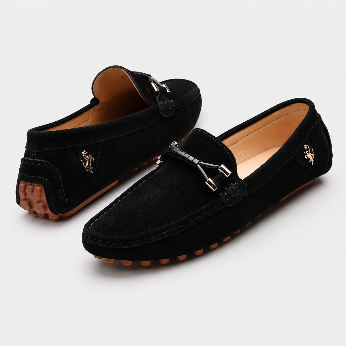 Noble Chaussure Mocassin Homme Noir Mocassin Noir Luxe