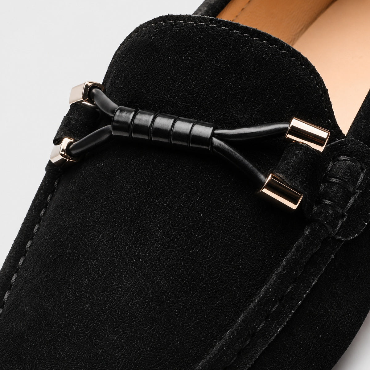 Noble Chaussure Mocassin Homme Noir Mocassin Noir Luxe