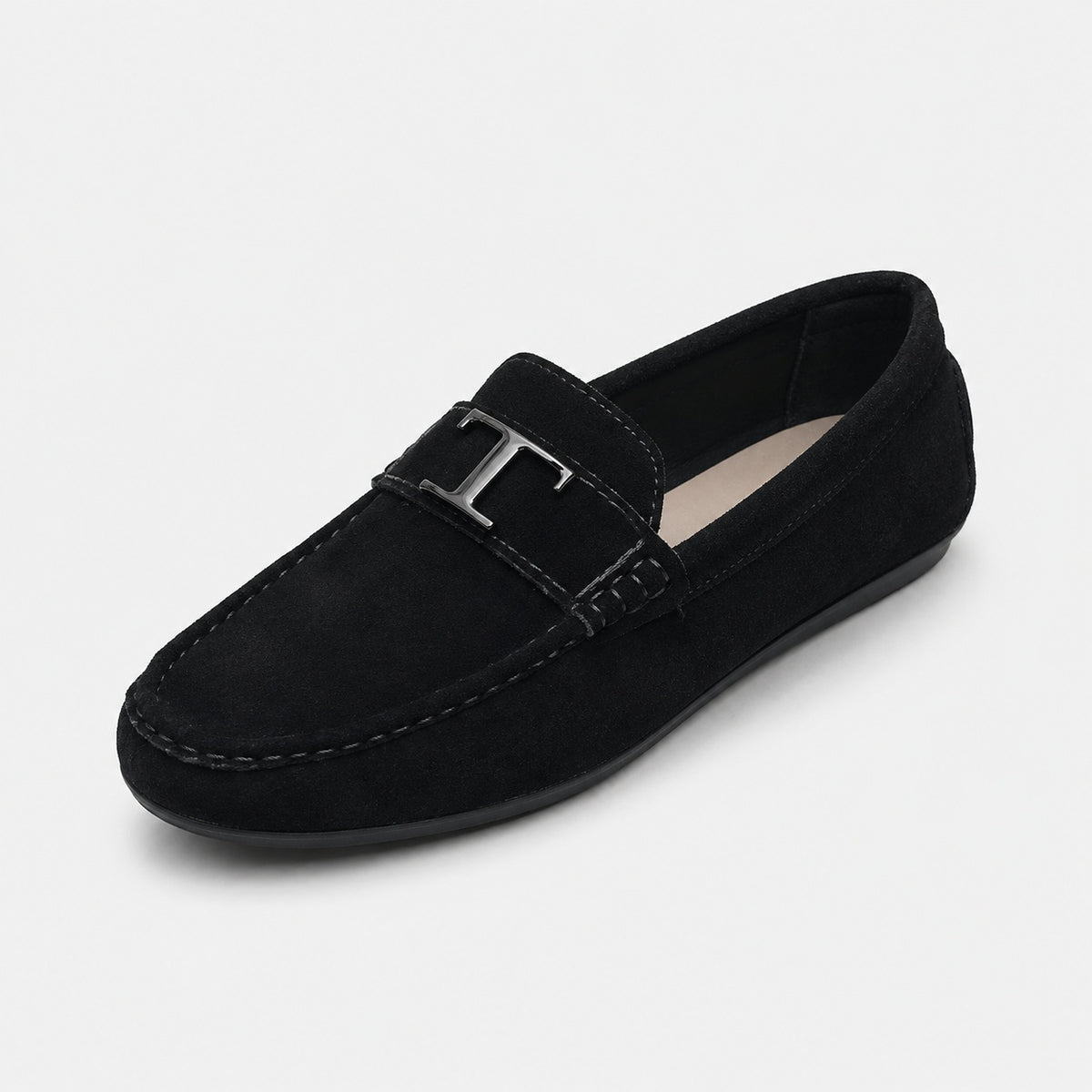 Noble Chaussure Mocassin Homme Noir Mocassin Noir Pour Costume Homme