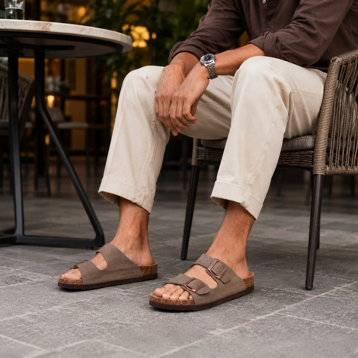 Noble Chaussure Sandale Homme Cuir Sandales Homme Cuir Artisanal